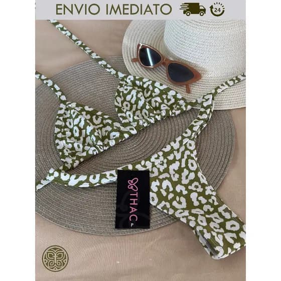 Biquíni de fita Suplex Premium tendência moda verão 2026