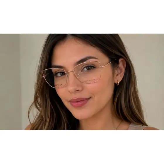 Óculos Feminino Oval Leve De Acetato Óculos de Leitura Grau Receituario