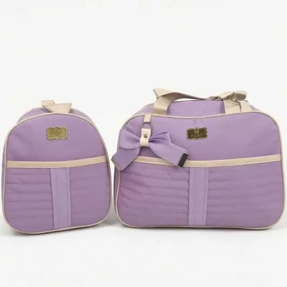 Bolsa Materidade Completa Termica Impermeavel Kit Mala de Luxa Luender Baby