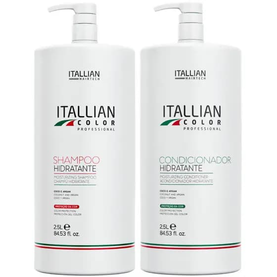 Kit Shampoo E Condicionador Lavatório Itallian Color 2,5l