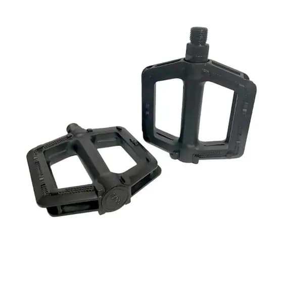 Pedal Bike Nylon 9/16 Bicicleta Rosca Grossa C/ Refletor