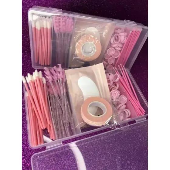 Kit De Itens Para Extensão De Cílios