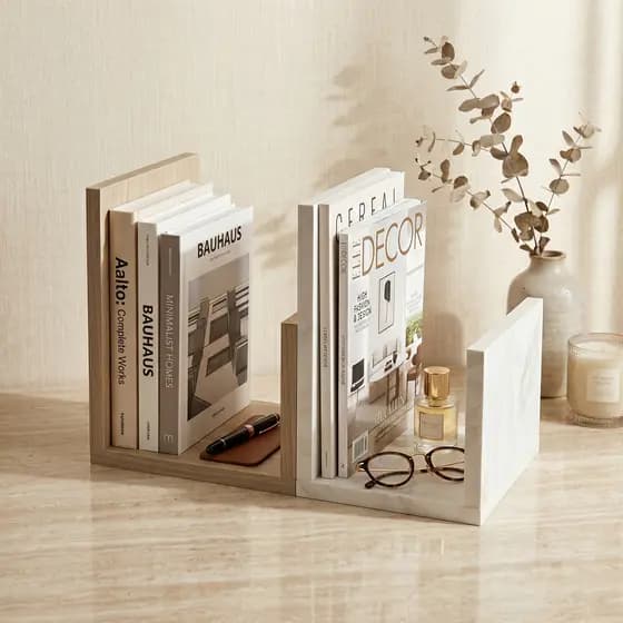 Aparador de Livros Modular em MDF 15mm | Organizador de Mesa Modular Organizador Aparador Decor