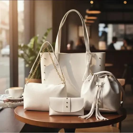 Kit Bolsas Premium Carteira Bolsa Grande