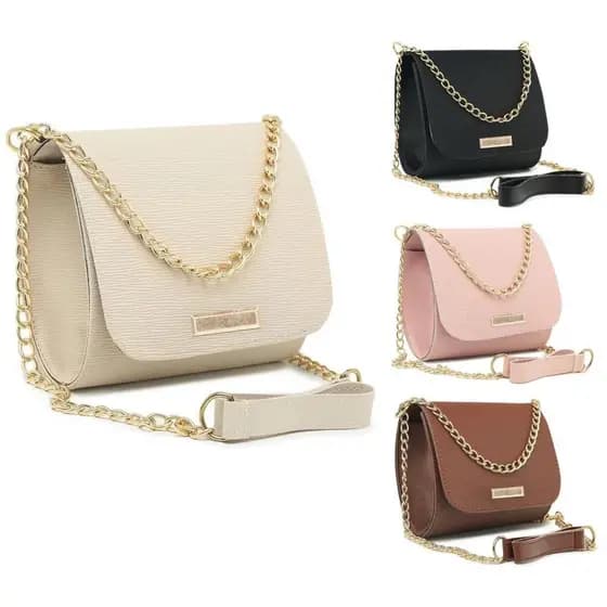 BOLSA FEMININA TIRACOLO ALÇA TRANSVERSAL