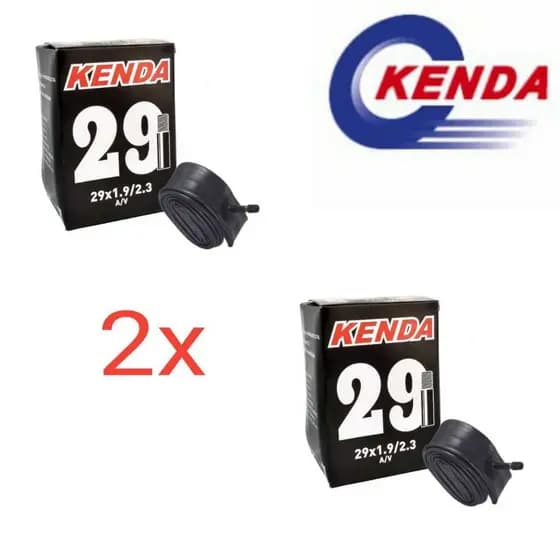 Camara de Ar Aro 29 Bico Grosso Kenda Kit com 2 Unidades
