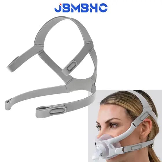 Capacete CPAP F40 Compatível Com Máscara Facial Resmed AirFit F40 Alça Elástica Ajustável Acessório De Faixa De Cabeça S
