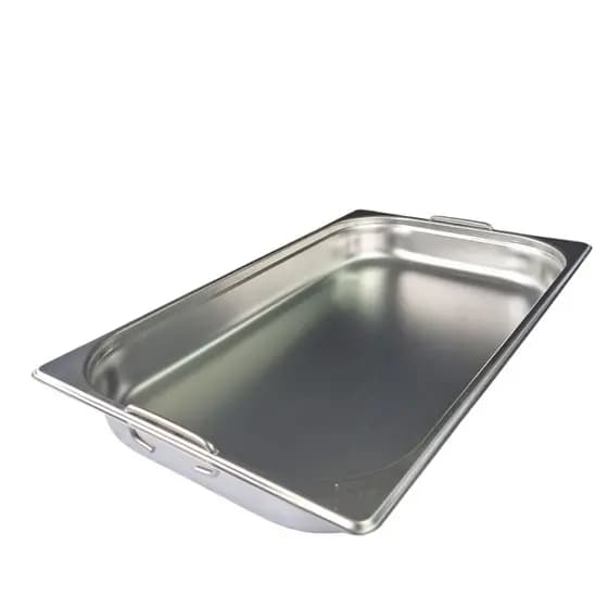 CUBA GN GASTRONÔMICA INOX 1/1 65MM COM ALÇA 32,5x6,5x53CM 7L