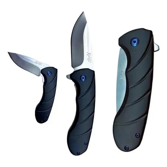 Canivete Xingu Metal Cabo De Alumínio Xv3452 Compacto Bolso tatico Edc pesca caça