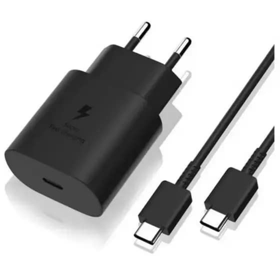 Carregador 45W Carregamento Rápido USB C + Cabo Tipo C