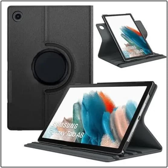 Capa Giratória Para Tablet Samsung Galaxy Tab A8 (2022) X200 X205 - 10.5'' Polegadas