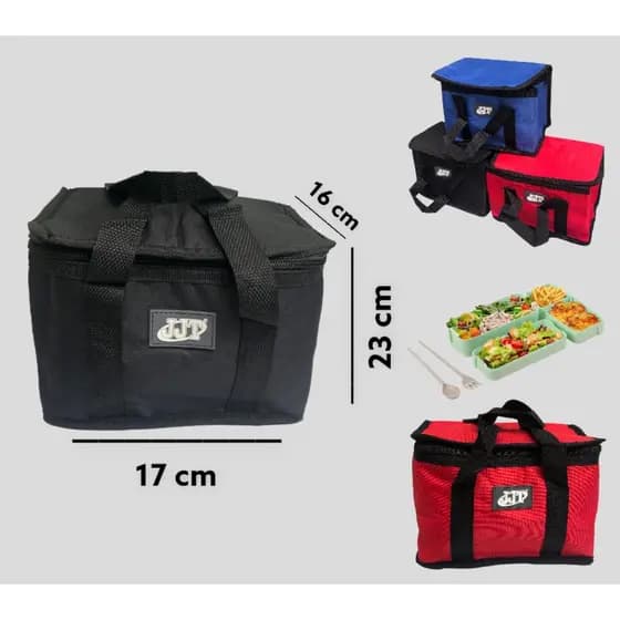 Bolsa Térmica Portátil Marmita Viagem Necessaire Lancheira Térmica