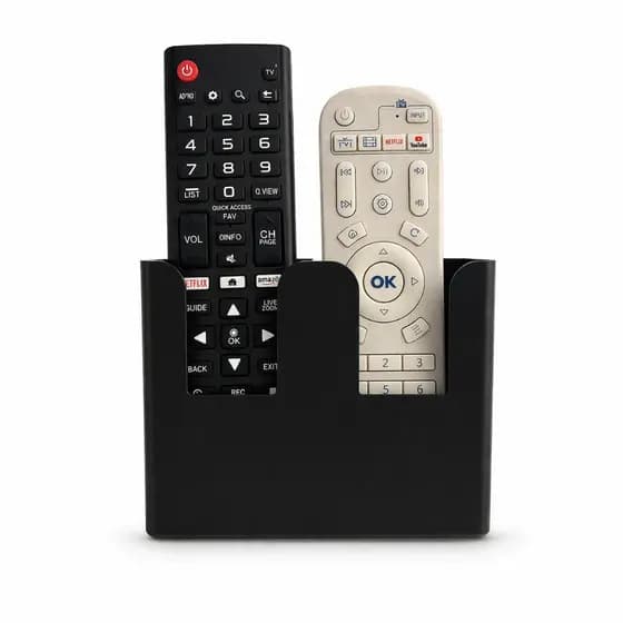 Suporte De Parede Porta 2 Controles Remoto Ar Tv Ventilador Universal Decoração LG Samsung