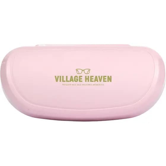 Estojo Para Óculos de Sol Grande Case Rosa 106 Village Heaven
