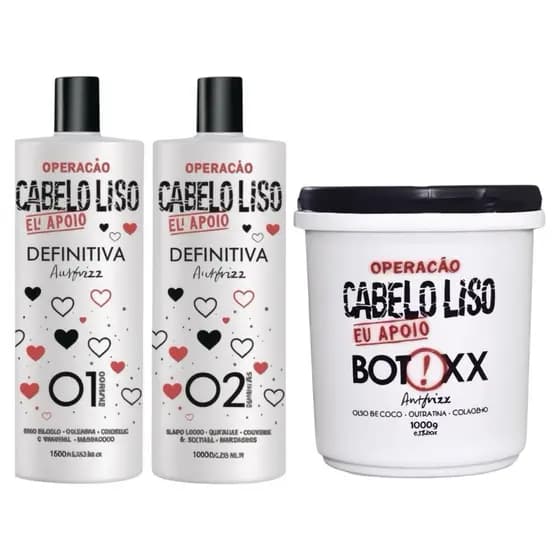 Escova Progressiva mais Botox Cabelo Liso