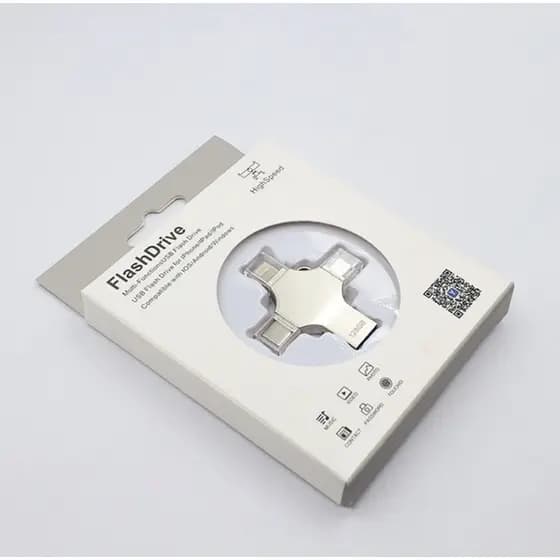 Pen Drive Multi-funcional 512gb P/ iPhone/smartphone Usb3.0