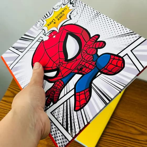 Capa Adesivo para Caderno Brochura Grande Guerreiras Kpop Hunters Etiqueta Encapar Material Escolar Volta as Aulas