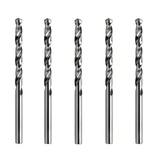 Kit 5 peças Broca Aço Rapido HSS STANDARD 11,0mm