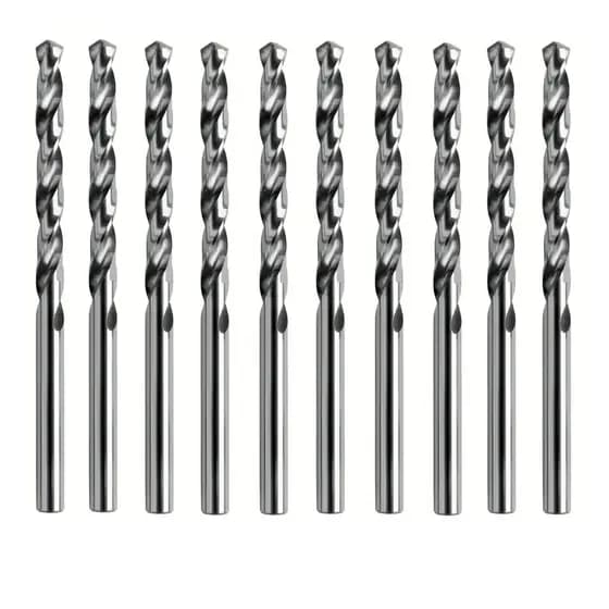 Kit 10 peças Broca Aço Rapido HSS STANDARD 7,5mm