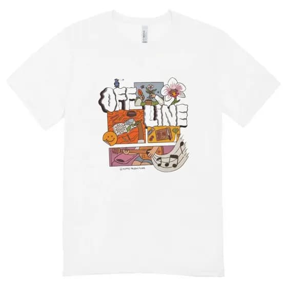 Camisa Baby Look Off Line