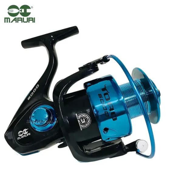 Molinete De Pesca Maruri Toro 6000 - 3 Rolamentos - Recolhimento 4.7:1 - Drag: 8kg