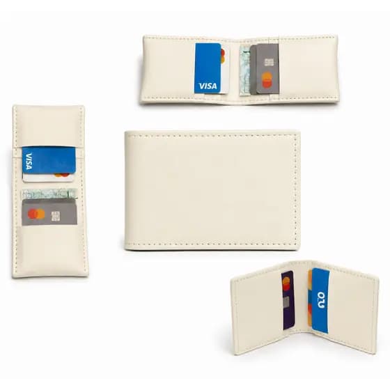 Kit 300 Carteiras Porta Cartões Para Revenda Slim CNH Cartões Compacta Brindes