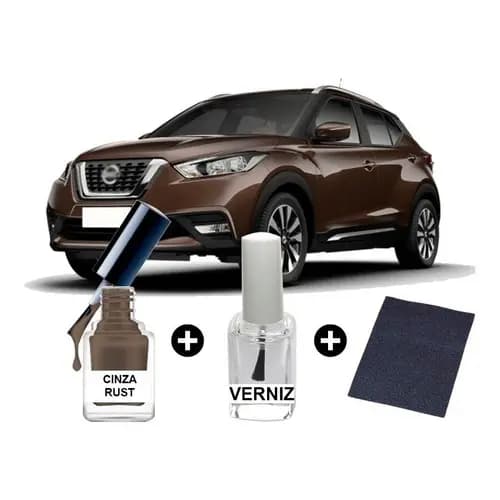 Tinta Tira Risco Automotiva Kicks Rust Cinza