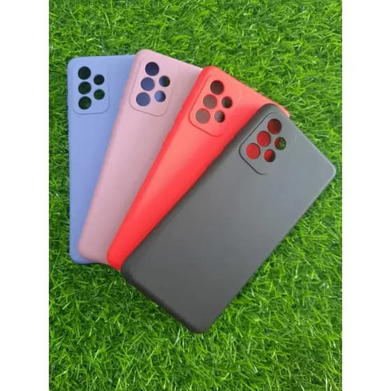 Capa capinha p/ Samsung Galaxy A72 proteção de câmera Capa capinha p/ A72 aveludada Capa capinha p/ A72 cor lisa
