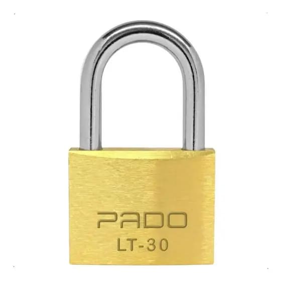 Cadeado Casa Correntes Belenus Dourado Aço Inoxidavel 30mm Alta Segurança