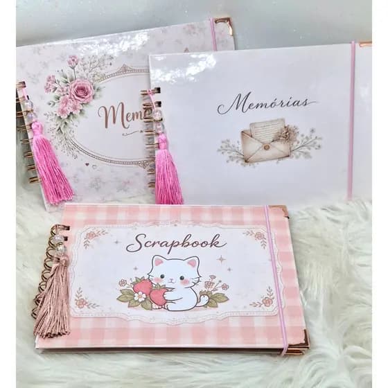 Scrapbook Vintage Luxo Aesthetic