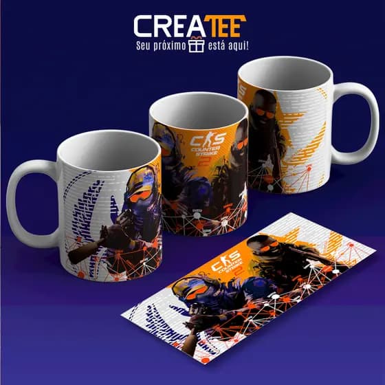 Caneca & Xícara - Counter-Strike CS2