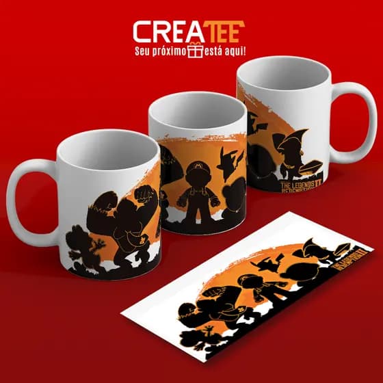Caneca & Xícara - As Lendas dos Games