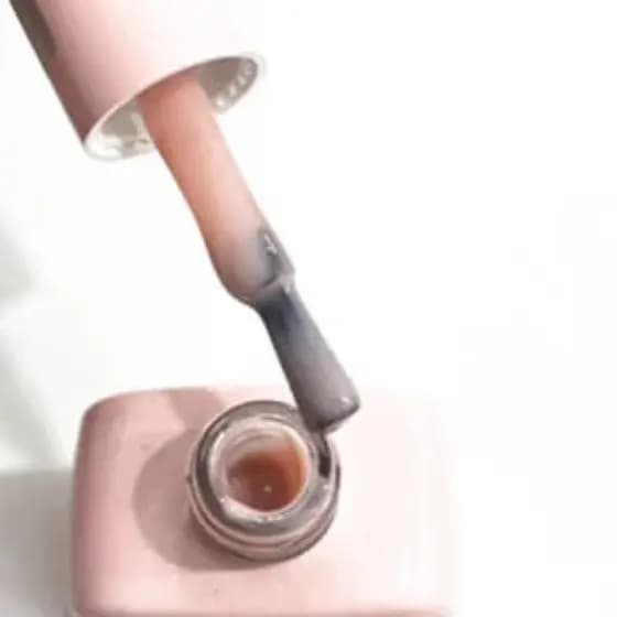 Esmalte gel Renda Rosado Dafu Translúcido vidro luxo 15 ml -SEM TPO SEm DMPT
