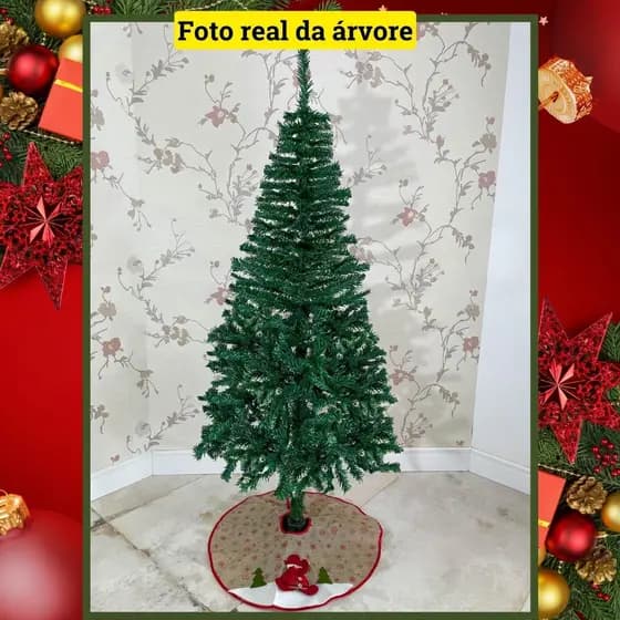 Árvore De Natal 1,50m Pinheiro - 220 Galhos
