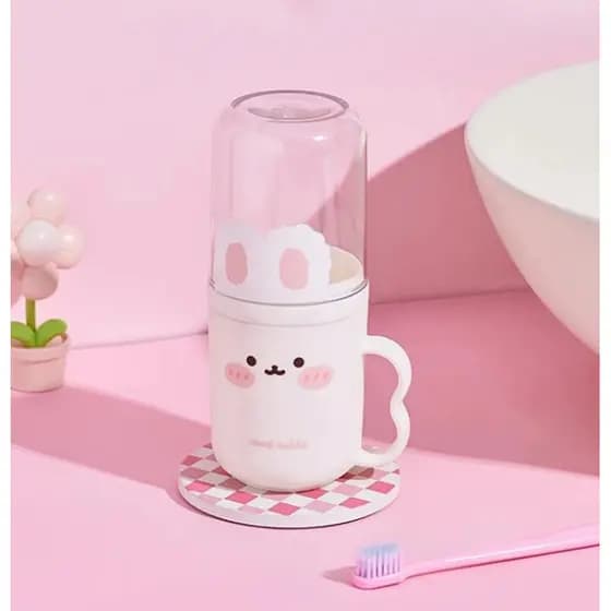 Porta Escova de Dentes com Caneca