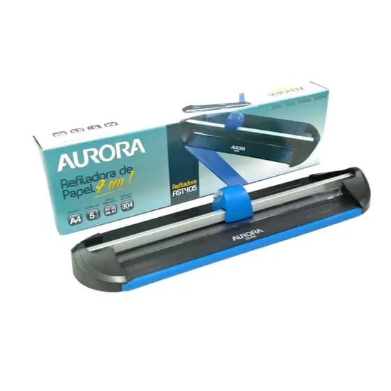 Refiladora De Papel 4 Em1 Aurora Corta Vinca Ondula Serrilha
