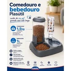 Comedouro e Bebedouro Automático para Pets