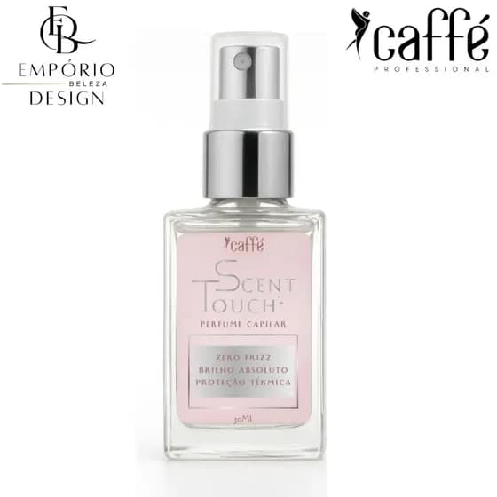 Perfume Capilar 30ml Scent Touch Caffé Professional Com Proteção Térmica + Brilho