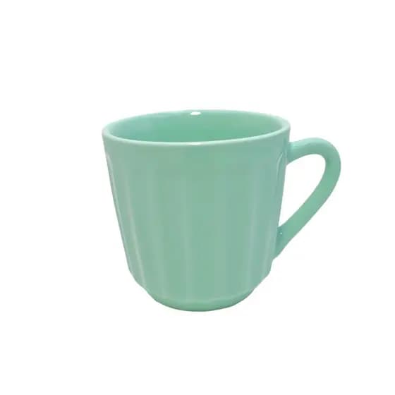 Xícaras Caneca De Porcelana 150 Ml Alta Durabilidade Para Café Chá Chocolate Quente Cappuccino Color
