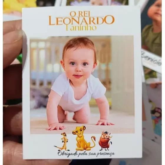 Foto Imã de Geladeira - Lembrancinha- Batizado- Formatura-Personalizado-Tamanho 7x9cm