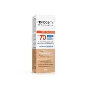 HELIODERM PROTETOR SOLAR FACIAL FPS70 BEGE MEDIO 50ML HERTZ