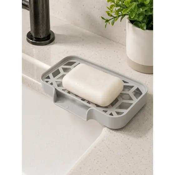 Porta Sabonete Escorredor Ecológico - Saboneteira Antiderrapante Ideal para Presente e Decoração Banheiro
