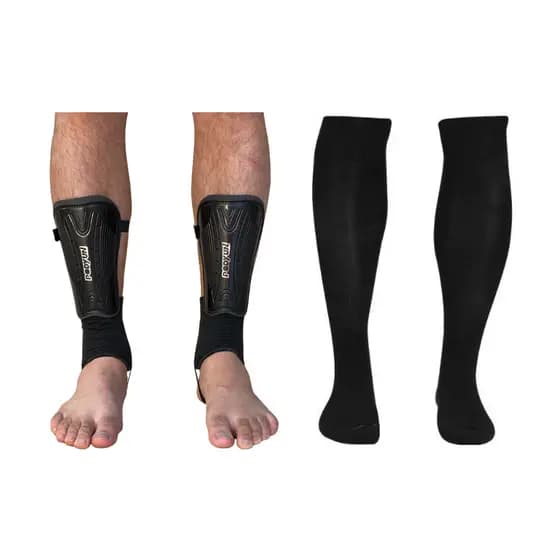 Kit Caneleira Com Tornozeleira Meião Jogar Futebol Original