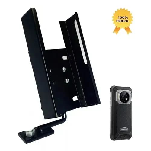 Suporte Celular Ferro Dooge Moto Ideal Oukitel Wp19 21000mah
