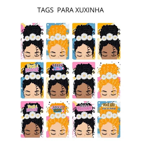 TAG para xuxinha/elástico Mimo para cliente