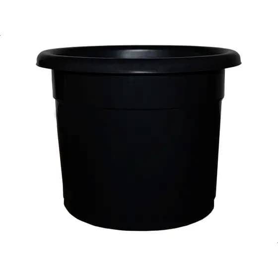 Vaso flor Premium Cachepot Plantas Plastico N°31 - Preto