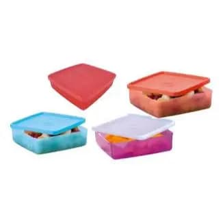 Tupperware Refri Box Porta Bolo Frios Tortas Tamanhos Variados Refrigerador