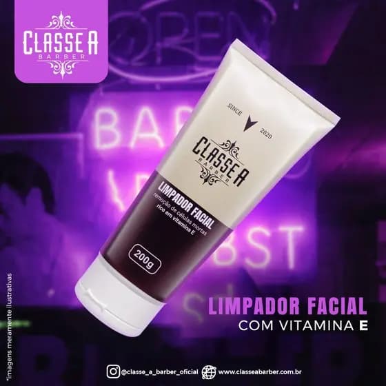 Limpador facial Classe A 200g