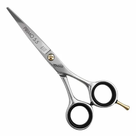 Tesoura Profissional alemã Tondeo Primo Cinza Fio laser 6 polegadas