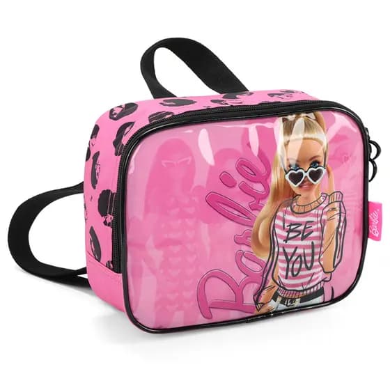 Lancheira Infantil Térmica Escolar Barbie Juvenil Luxcel Recreio
